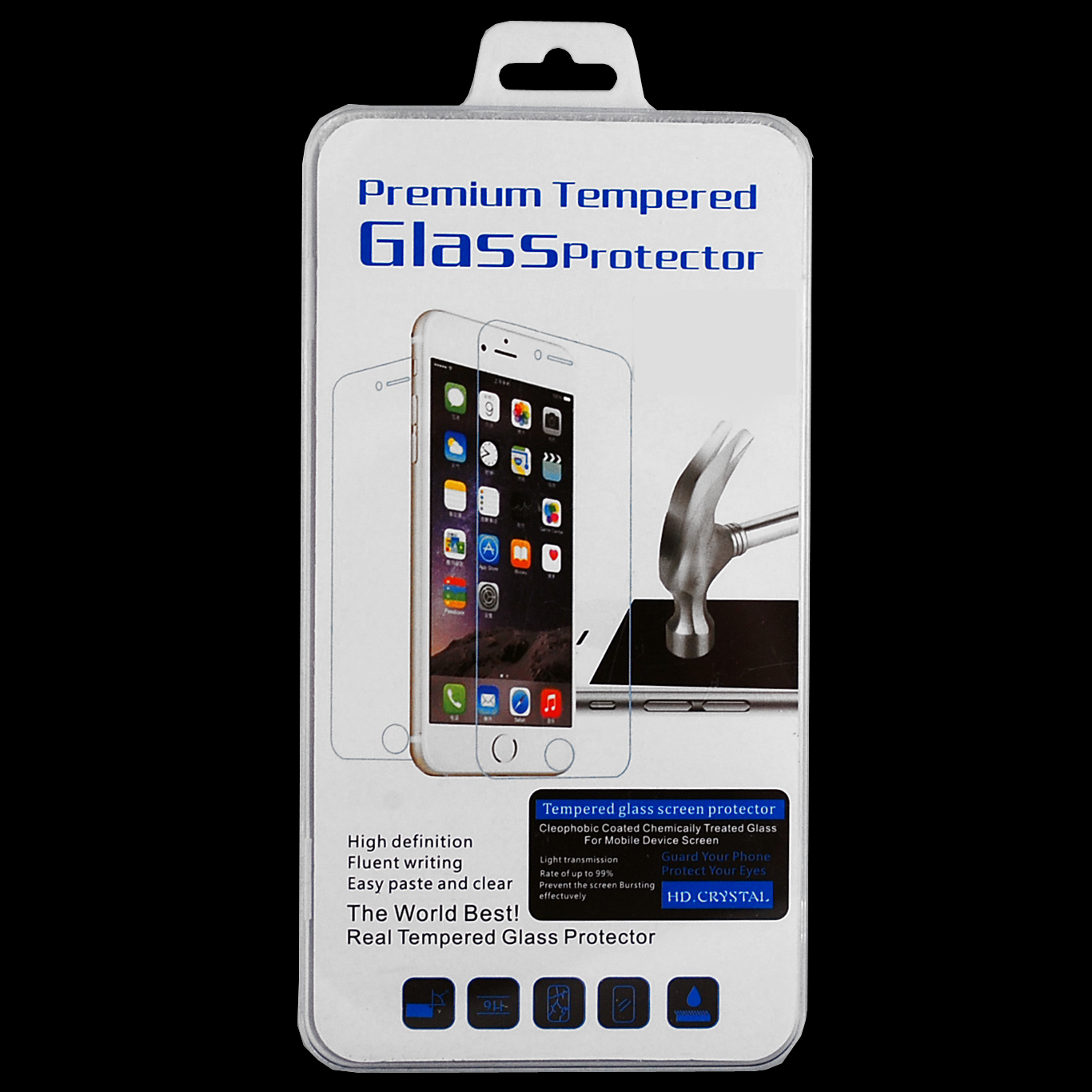 Screen - Samsung Galaxy S6 Edge G925 Tempered Glass Screen Protector